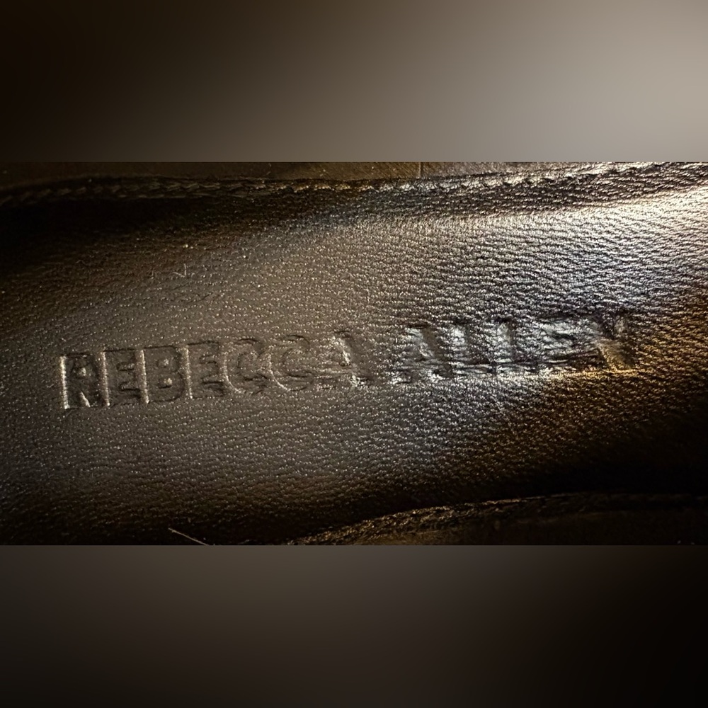 Rebecca Allen The Notch ballet flats in black suede - Picture 5 of 5